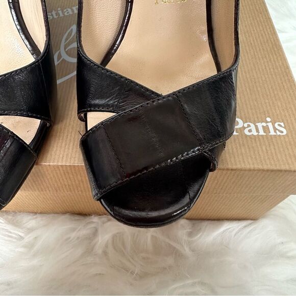 Vintage Louboutin Wedges - Picture 4 of 14